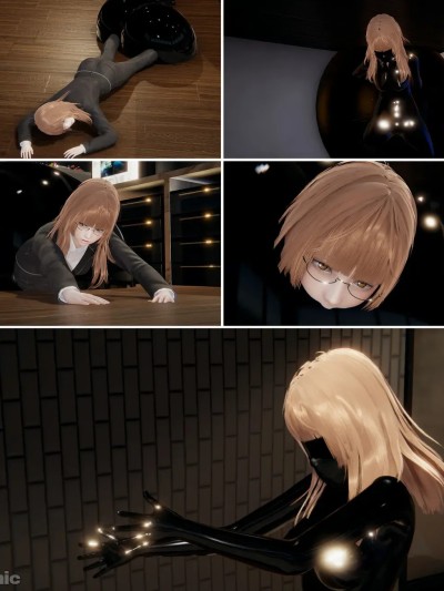 [胧月工坊] 无法逃脱的乳胶束缚1-4