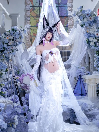 清水由乃 cosplay Musashi Wisteria – Azur Lane