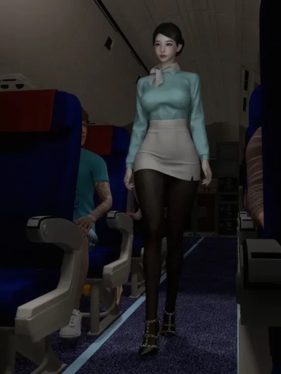 3d 头等舱空乘舱01-02_经济舱