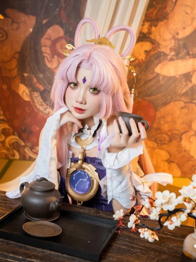 PoppaChan cosplay Fu Xuan – Honkai:Star Rail