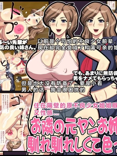 [逝印乳业 (逝印)] お隣の元ヤンお姉さんが驯れ驯れしくて色っぽくて…