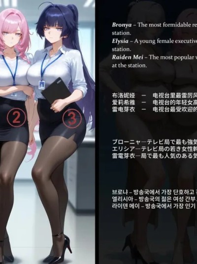 [Allenby]双重人生1 布洛妮娅 伊莉西亚 雷电芽衣