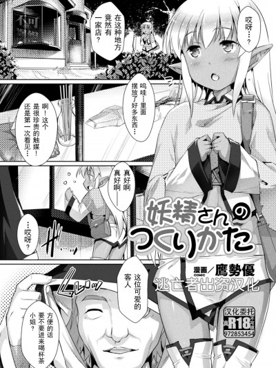 [逃亡者×真不可视汉化组] [鹰势优] 妖精さんのつくりかた (二次元コミックマガジン 缩小化ヒロイン强制オナホール计画 Vol. 2) [中国翻訳] [DL版]
