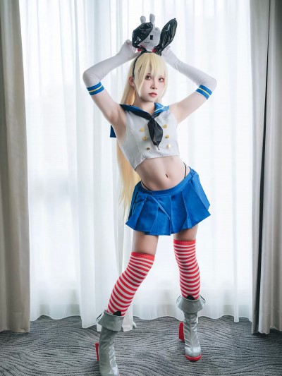 Tokar 浵卡 (laurus0711) cosplay Shimakaze – Kancolle “39 photos”