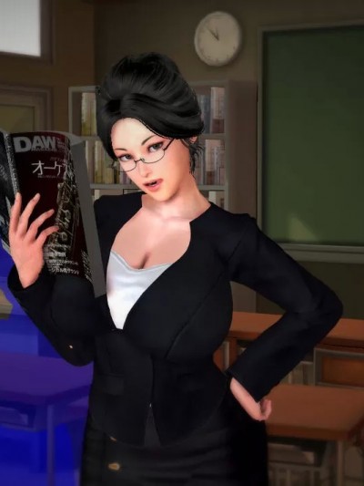 变态自慰女教师