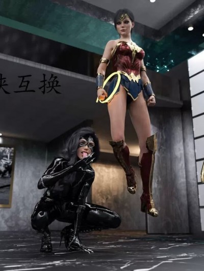 猫女和神奇女侠互换