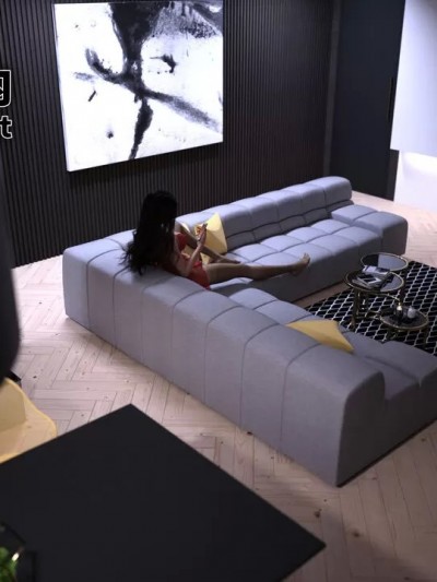 [3D] 黑丝旗袍娘林美艳